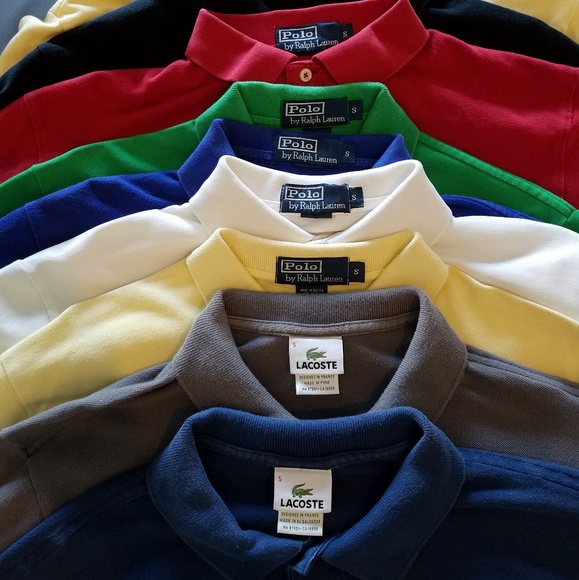 lacoste polo ralph lauren